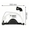 BOSCH GDE 230 FC-S Προφυλακτηρας 1600A003DL