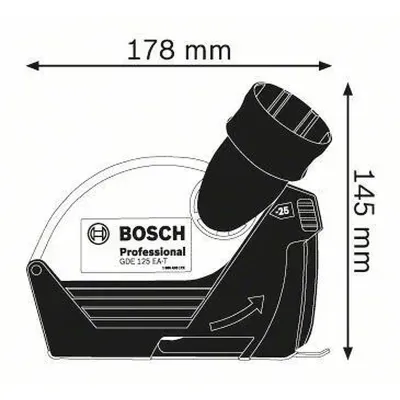 BOSCH GDE 125 EA-T ΕΠροφυλακτηρας 1600A003DJ