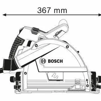 BOSCH GKT 55 GCE Βυθιζόμενο Πριόνι 0601675000