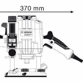BOSCH GOF 1250 LCE Κάθετη Φρέζα 0601626101