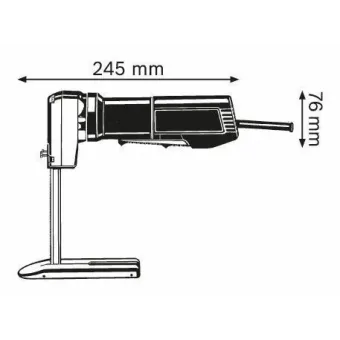 BOSCH GSG 300 Σέγα αφρώδους ελαστικού 0601575103