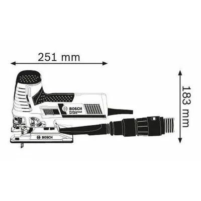 BOSCH Σέγα GST 160 BCE με Δώρο Οδηγό FSN SA 0601518000