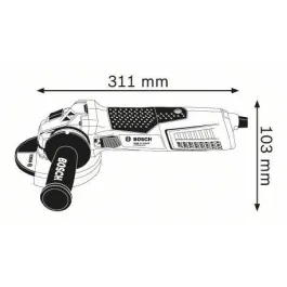 BOSCH GWS 17-125 CI Γωνιακός Λειαντήρας 060179G002