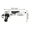 BOSCH GWS 19-125 CI Γωνιακός Λειαντήρας 060179N002