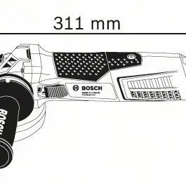 BOSCH GWS 19-125 CI Γωνιακός Λειαντήρας 060179N002