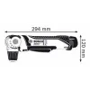 Bosch GWB 10,8-LI Γωνιοδράπανο μπαταρίας 2x2.0Ah 0601390908