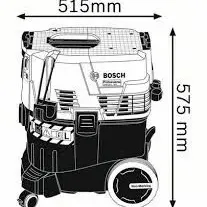Bosch GAS 35 L SFC+ Ηλεκτρική Σκούπα 06019C3000