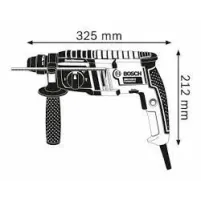 Bosch GBH 2-20 D Περιστροφικό πιστολέτο 650 Watt 061125A400