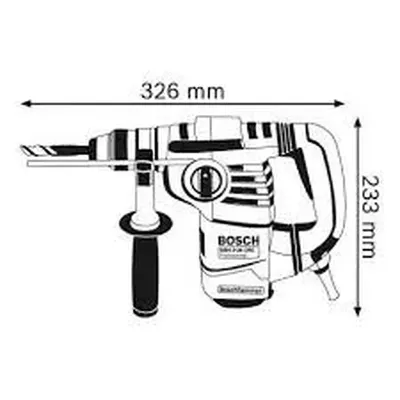 Bosch GBH 3-28 DRE Περιστροφικό πιστολέτο 800 Watt 061123A000