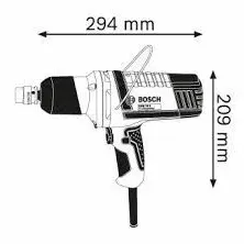 Bosch GDS 18 E Μπουλονόκλειδο 0601444000