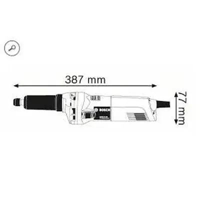 Bosch GGS 8 CE Ευθείς λειαντήρας 0601222100