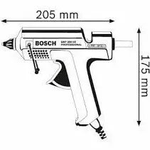 Bosch GKP 200 CE Πιστόλι θερμοκόλλησης 0601950703