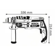 Bosch GSB 19-2 RE Κρουστικό δράπανο 850 Watt 060117B500