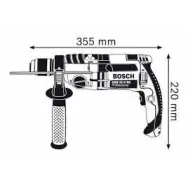Bosch GSB 21-2 RCT Κρουστικό δράπανο 1300 Watt 060119C700