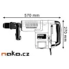 BOSCH GSH 11 E Σκαπτικό πιστολέτο με SDS-max 0611316703
