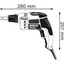 Bosch GSR 6-45 TE Κατσαβίδι γυψοσανίδων 0601445100