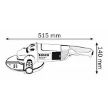Bosch GWS 22-180 JH Γωνιακός Τροχός 0601881M03