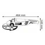 Bosch GWS 24-180 JH Γωνιακός Τροχός 0601883M03