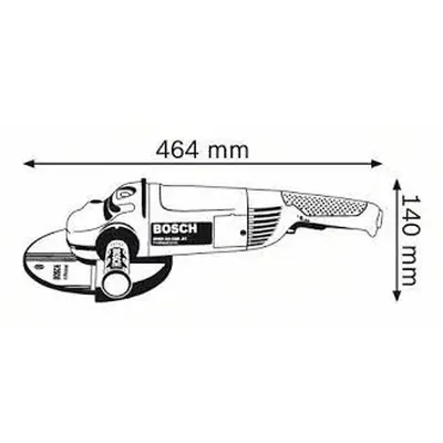Bosch GWS 24-180 JH Γωνιακός Τροχός 0601883M03