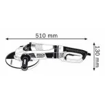 Bosch GWS 26-180 LVI Γωνιακός Τροχός 0601894F04