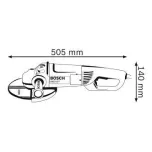 Bosch GWS 26-230 LVI Γωνιακός Τροχός 0601895F04