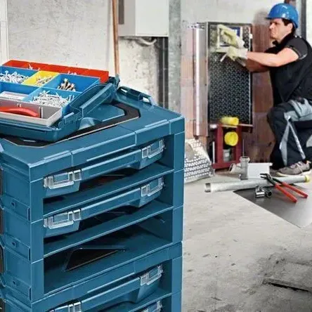 BOSCH i-BOXX 53 με 12 τεμ. ένθετων κουτιών 1600A001S7