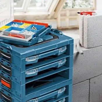 BOSCH i-BOXX 72 με 10 τεμ. ένθετων κουτιών 1600A001S8
