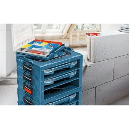 BOSCH i-BOXX 72 με 10 τεμ. ένθετων κουτιών 1600A001S8