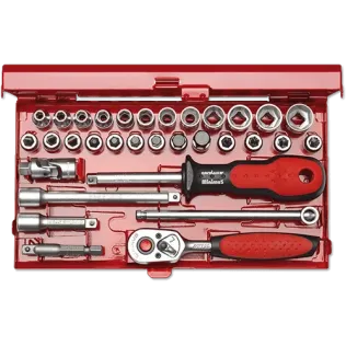 CAROLUS SOCKET SET 1-4 I με 33 τμχ. 1514288