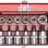 CAROLUS SOCKET SET 1-2 TORX με 16 τμχ. 1852035