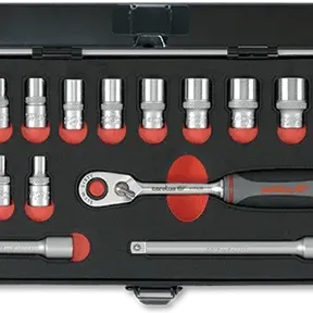 CAROLUS SLIM SIXTY SOCKET SET 1-4 με 16 τεμ. 2253585