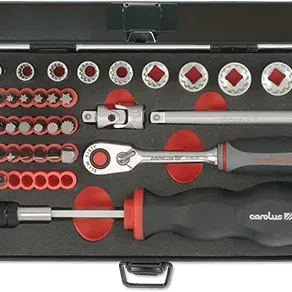 CAROLUS SLIM SIXTY SOCKET SET 1-4 με 41 τμχ. 2253607