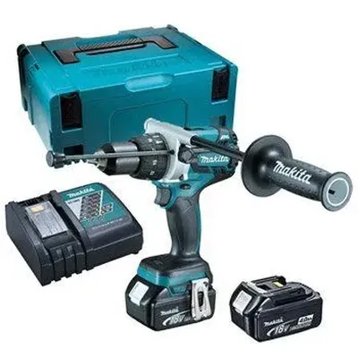 MAKITA ΚΡΟΥΣΤΙΚΟ ΔΡΑΠ/ΤΣΑΒΙΔΟ ΧΩΡΙΣ ΚΑΡΒΟΥΝΑ 18 V-4,0Ah / DHP481RMJ