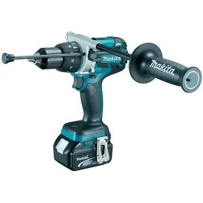 MAKITA ΚΡΟΥΣΤΙΚΟ ΔΡΑΠ/ΤΣΑΒΙΔΟ ΧΩΡΙΣ ΚΑΡΒΟΥΝΑ 18 V-4,0Ah / DHP481RMJ