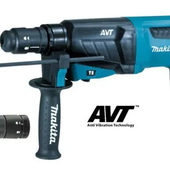 MAKITA ΣΚΑΠΤΙΚΟ 26mm SDS-PLUS ME AVT ΚΑΙ ΤΑΧΥΤΣΟΚ - HR2631FT
