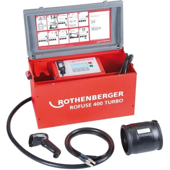 ROTHENBERGER Μηχάνημα Ηλεκτρομουφας  ROFUSE 400 TURBO 
