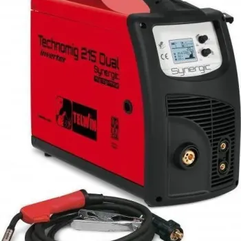 TELWIN TECHNOMIG 215 DUAL SYNERGIC 3 σε 1 MIG-MMA-TIG 816053