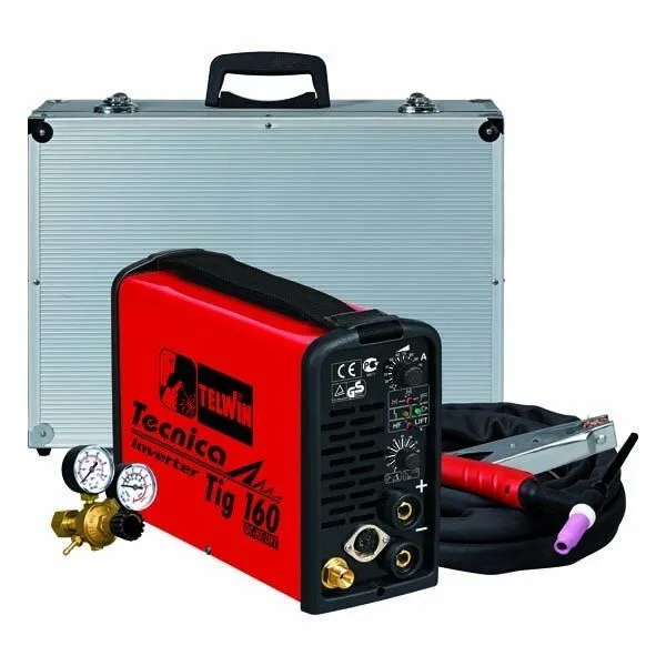 TELWIN TECNICA TIG 160 DC-HF-LIFT και TIG MONOΦΑΣΙΚΗ ΗΛΕΚΤΡΟΚΟΛΛΗΣΗ 130A - 815957