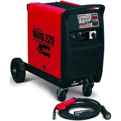 TELWIN DIGITAL MIG 220 SYNERGIC ΤΡΙΦΑΣΙΚΗ ΗΛΕΚΤΡΟΚΟΛΛΗΣΗ 220A (820024)