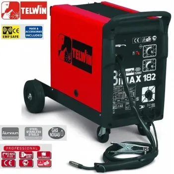 TELWIN BIMAX182 TURBO MONOΦΑΣΙΚΗ ΗΛΕΚΤΡΟΚΟΛΛΗΣΗ 170A (821013)