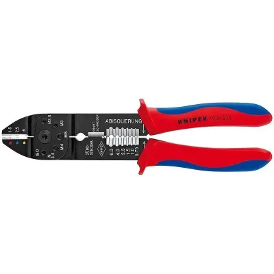 KNIPEX ΠΡΕΣΑ ΓΙΑ ΑΚΡΟΔΕΚΤΕΣ 215 mm 0,5-6 mm (97 21 215)