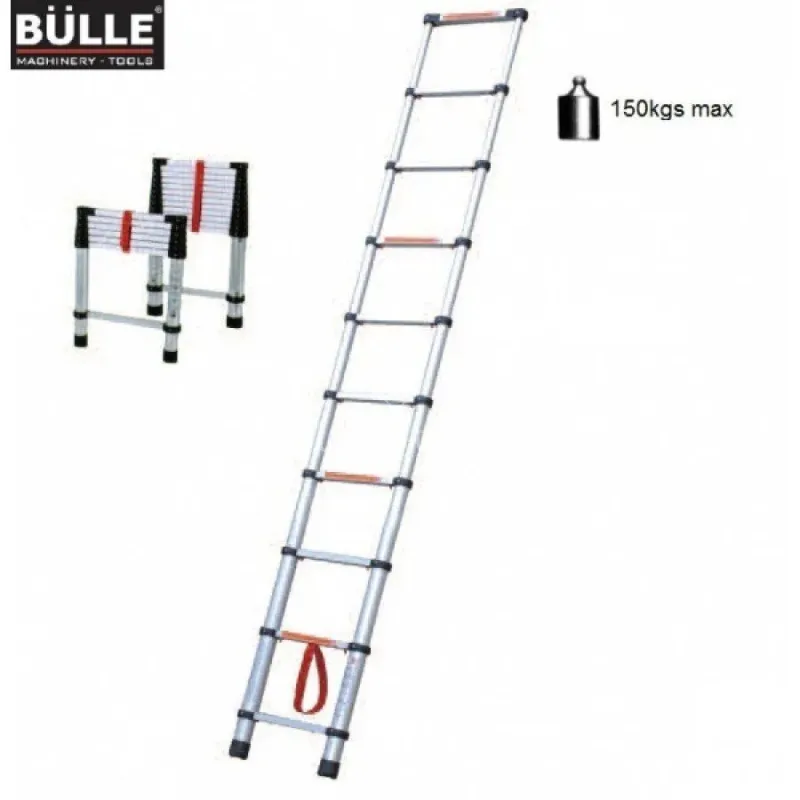 BULLE Σκάλα Πτυσσόμενη Τηλεσκοπική 9 Σκαλιών 631150
