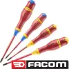 FACOM Σετ κατσαβίδια 1000 Volt Slim Borneo 4 τεμαχίων ATB.J4TVEPB