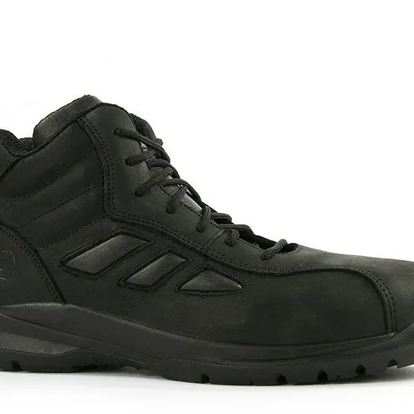 UNIWORK Μποτάκια εργασίας από δέρμα Nubuck, με προστασία, Ethic S272-001 