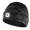 NEO TOOLS Σκούφος με ενσωματωμένο φακό CAMO 81-632