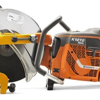 Husqvarna, K1270 II Rail με RA 10 Βάθος Κοπής 125mm - Μέγιστη Διάμετρος Δίσκου φ350mm, Βενζινοκίνητοι Κόφτες Χειρός, 967981901