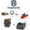 Husqvarna Χορτοκοπτικό Μπαταρίας 215iL με B70 and C80 029705360-02