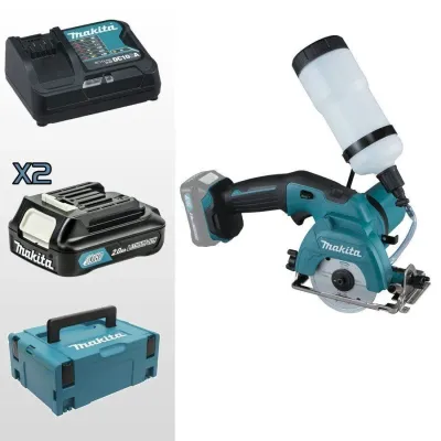 MAKITA ΔΙΣΚΟΠΡΙΟΝΟ ΜΠΑΤΑΡΙΑΣ 10.8V 85MM ΓΙΑ ΓΥΑΛΙ CC301DSAJ