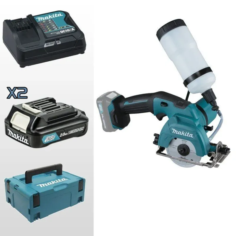 MAKITA ΔΙΣΚΟΠΡΙΟΝΟ ΜΠΑΤΑΡΙΑΣ 10.8V 85MM ΓΙΑ ΓΥΑΛΙ CC301DSAJ