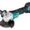 MAKITA ΓΩΝΙΑΚΟΣ ΤΡΟΧΟΣ ΡΥΘΜ. 18V 125/115 mm BL - ΦΡΕΝΟ (ΜΟΝΟ ΤΟ ΣΩΜΑ) DGA517ZJ